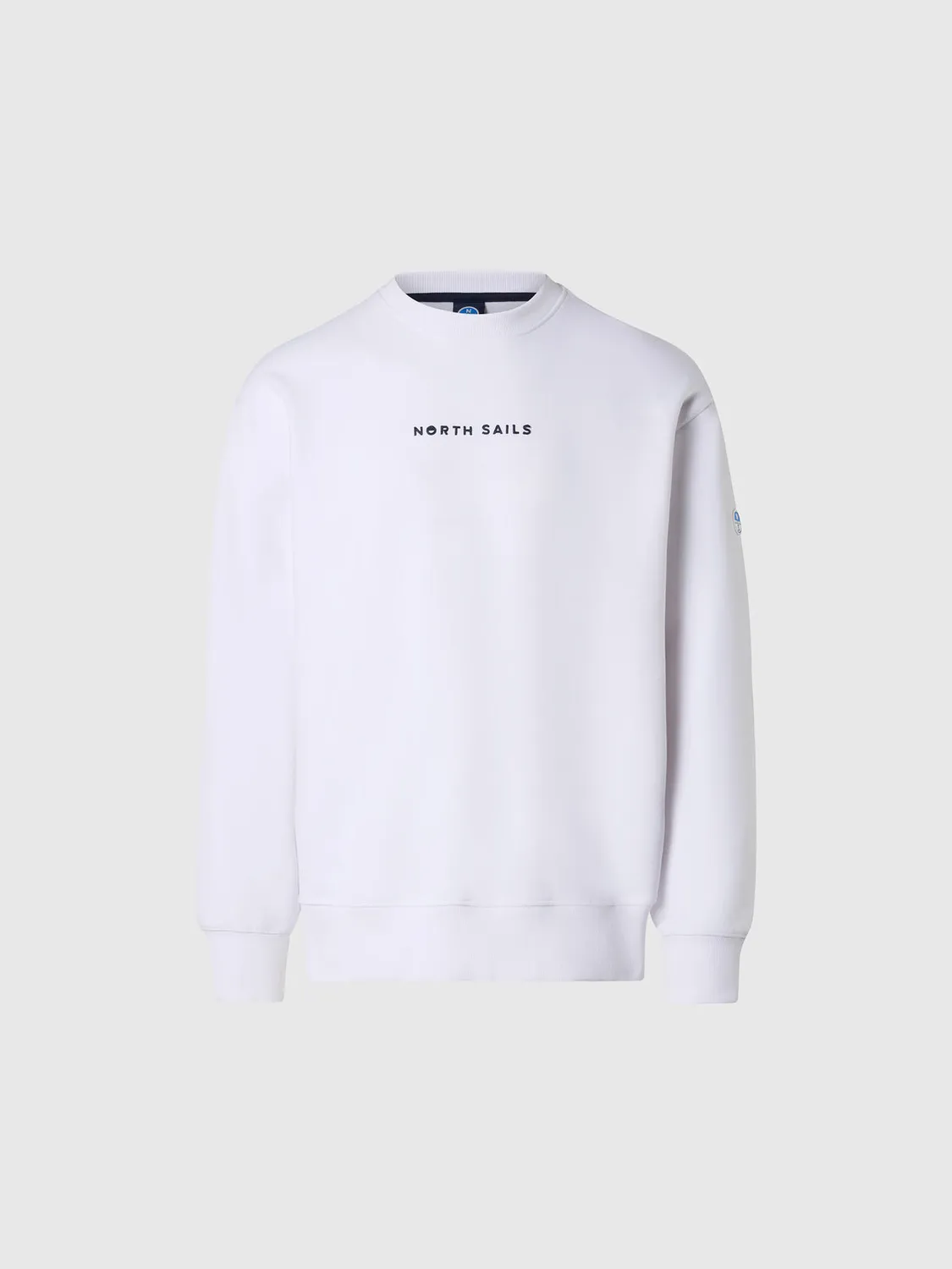 North Sails sweat coton bio broderie effet marin