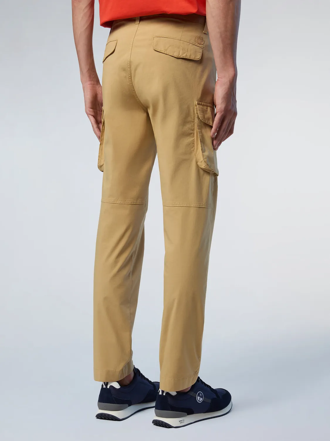 North Sails America pantalon cargo coton bio
