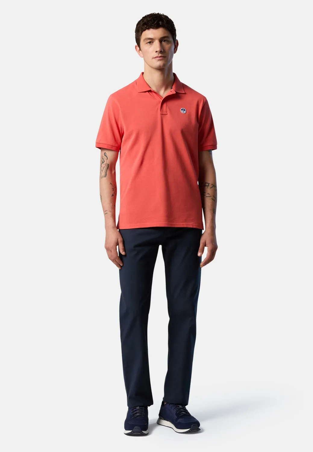 North Sails polo coton bio patch logo homme