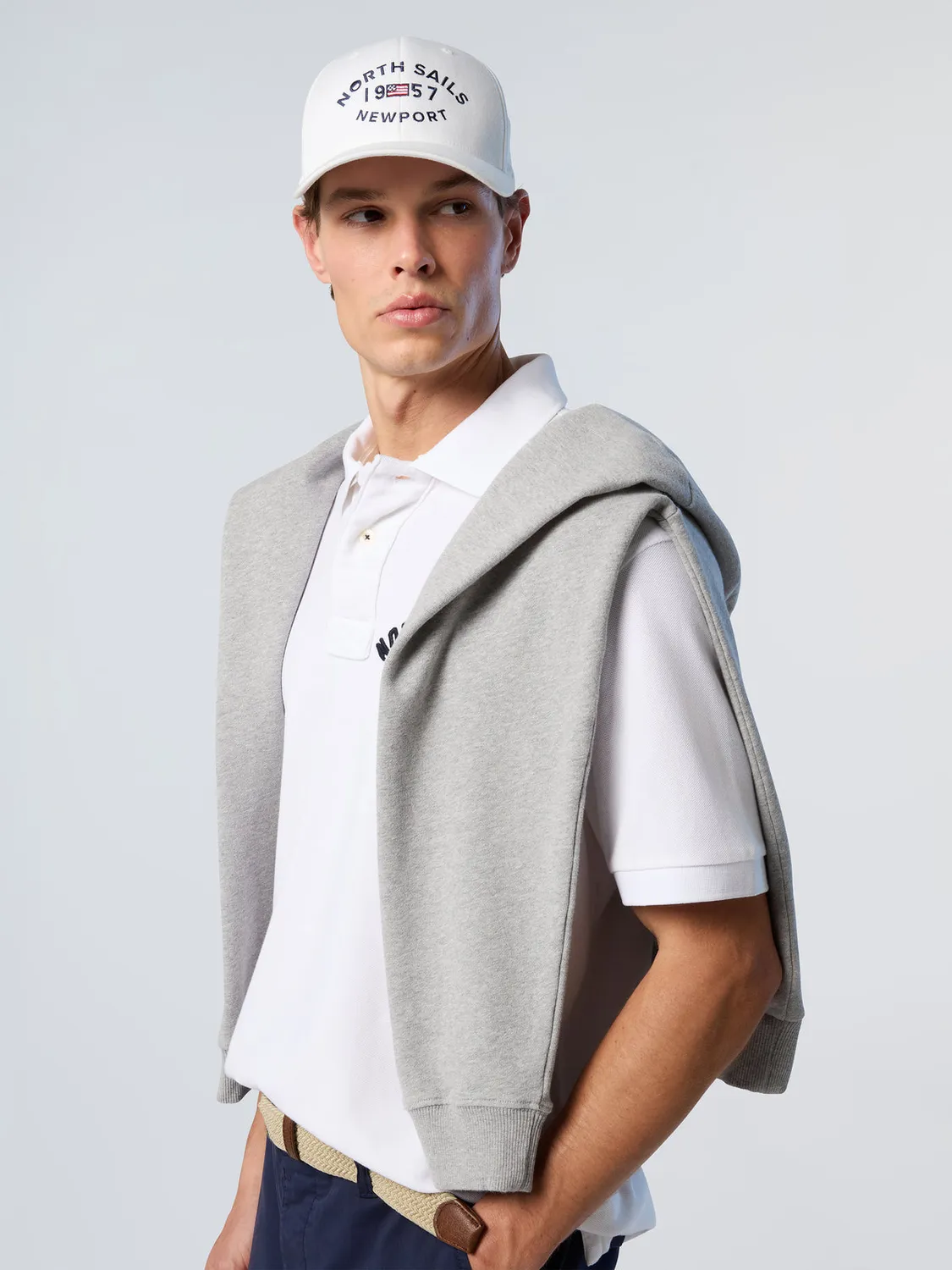 North Sails Vintage polo coton bio délavé heritage