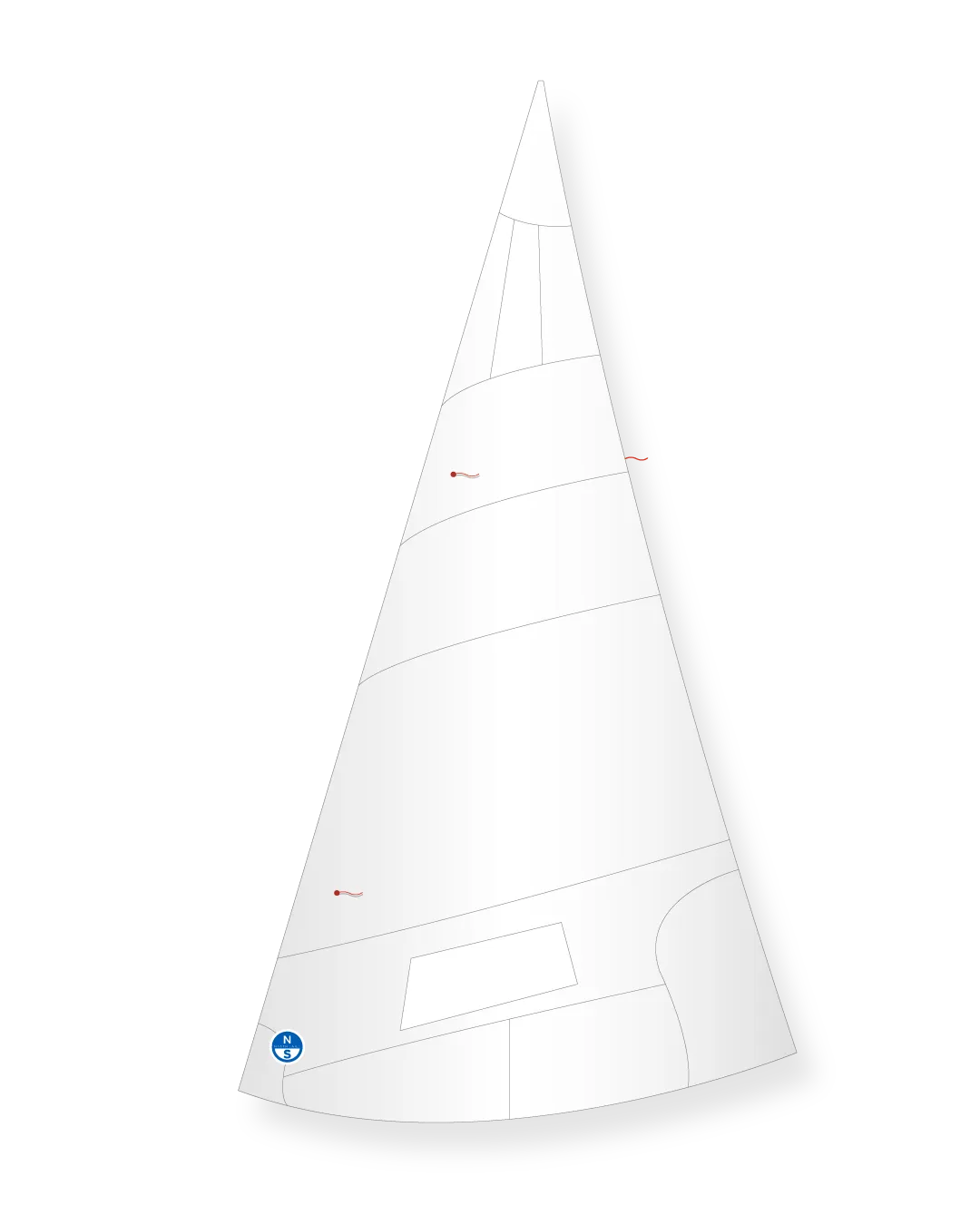 North Sails Jet 14 SS2++ foc Dacron régate