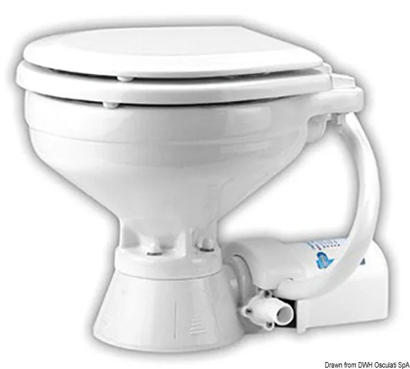 Osculati 50.207.28-PZ abattant WC bateau bois blanc