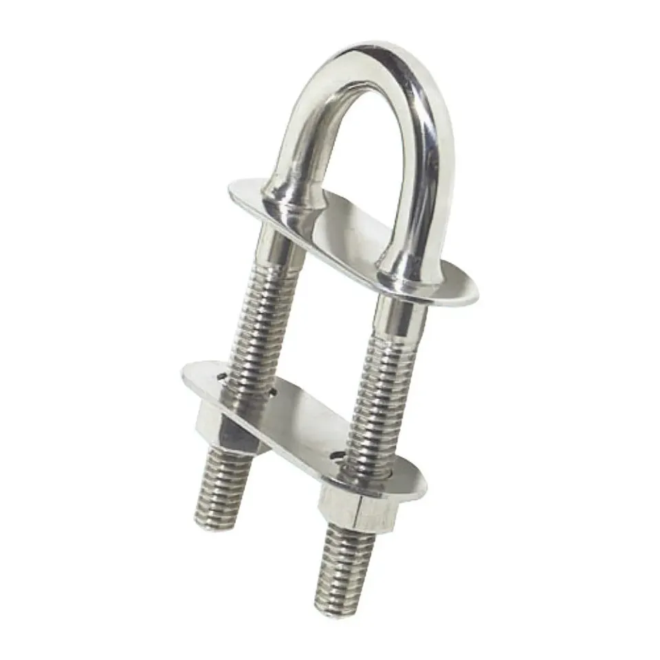 easysea étrier U conique inox 122x12,5 mm