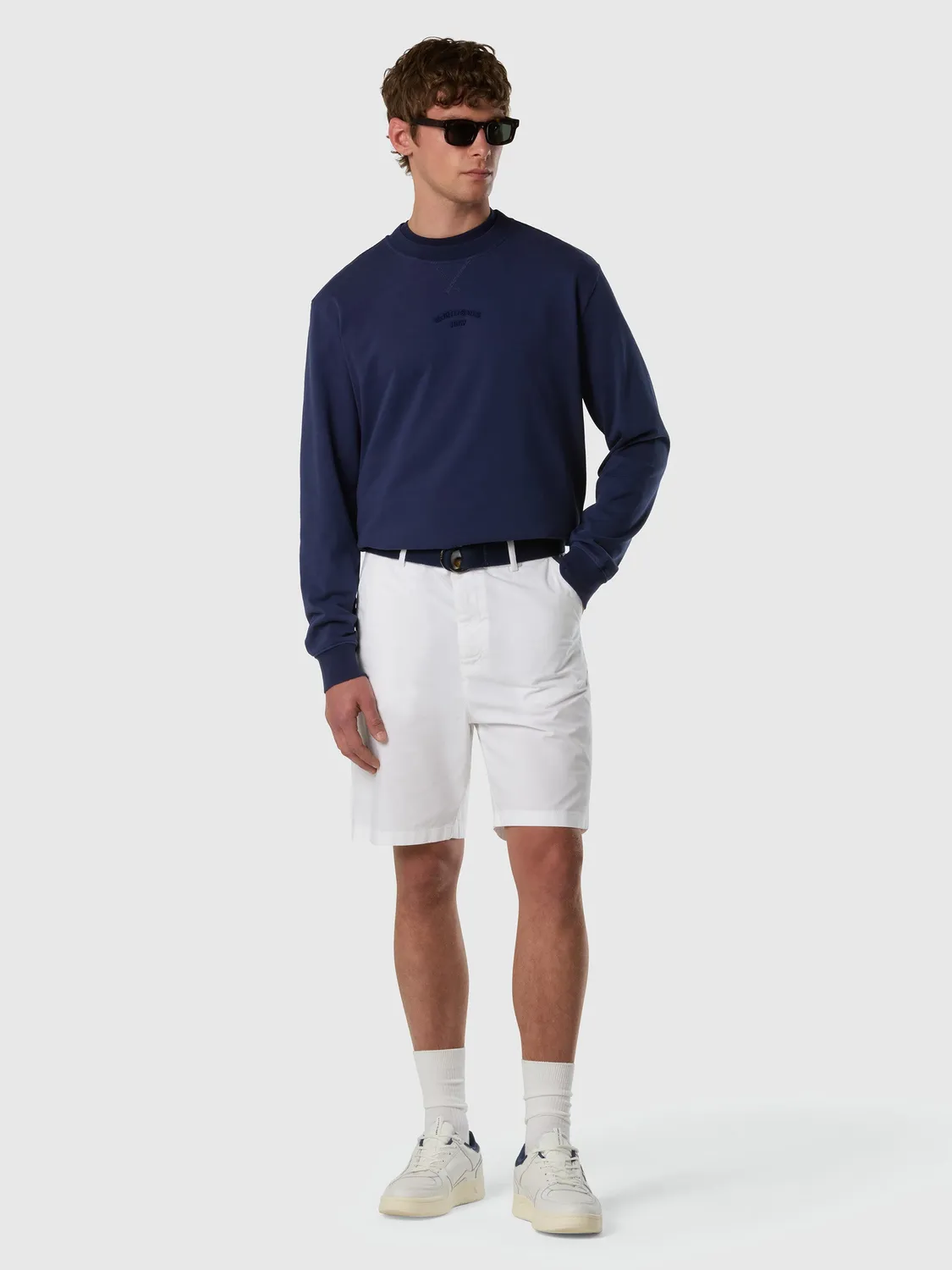 North Sails sweat brodé grenadine coupe confort