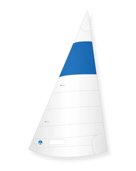 North Sails A 125 Dinghy foc Dacron coupe cross