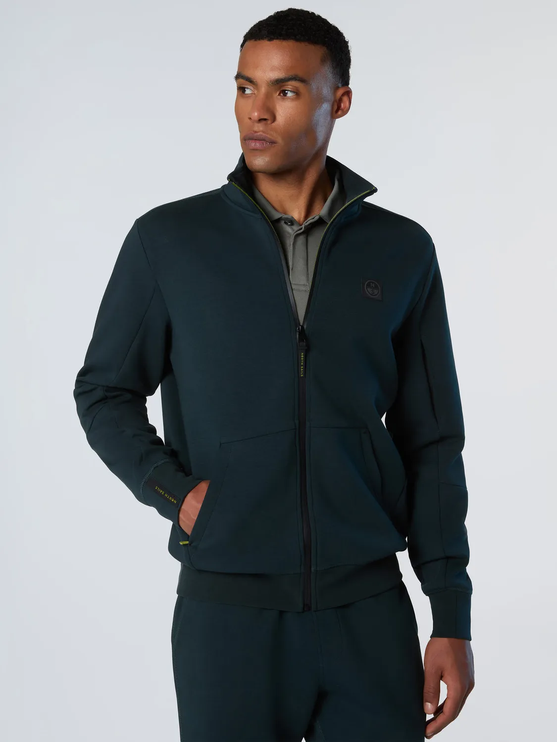 North Sails Scuba sweat zippé col montant
