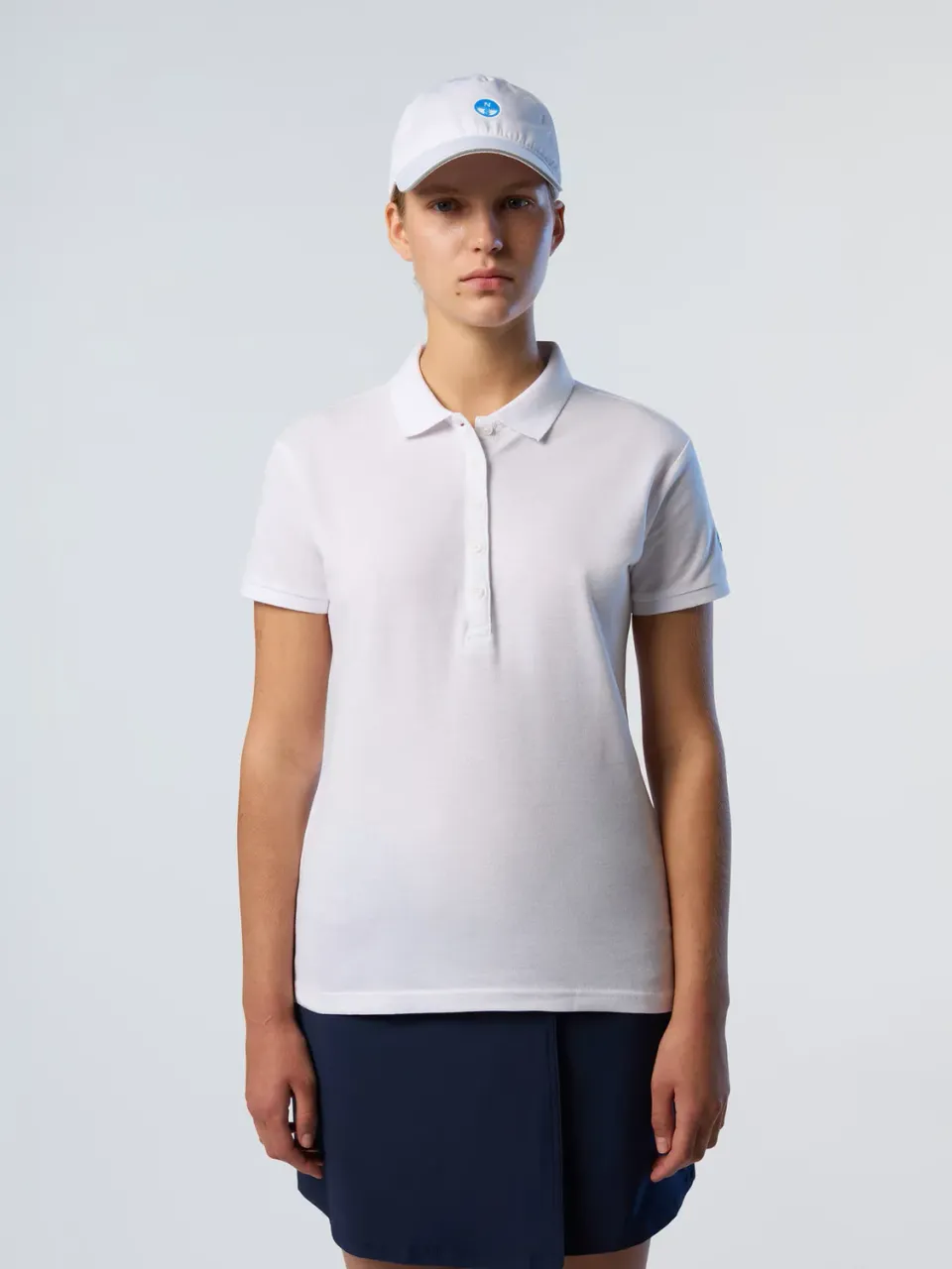 North Sails Piqué Polo coton stretch poitrine unie