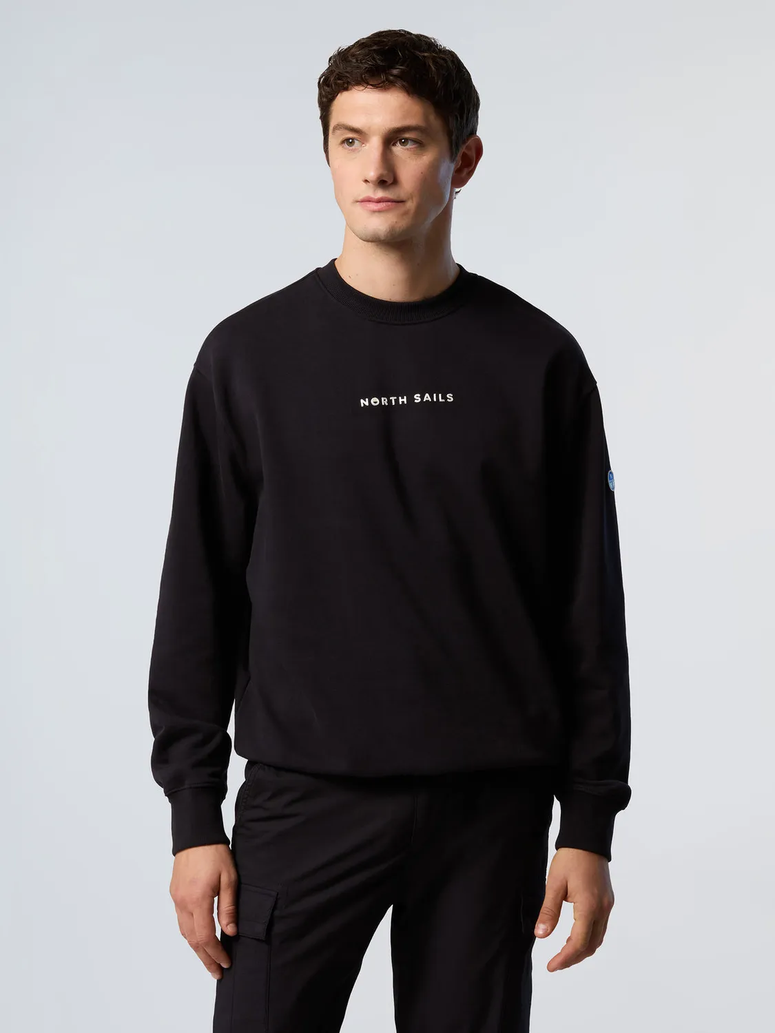 North Sails sweat coton bio broderie effet marin