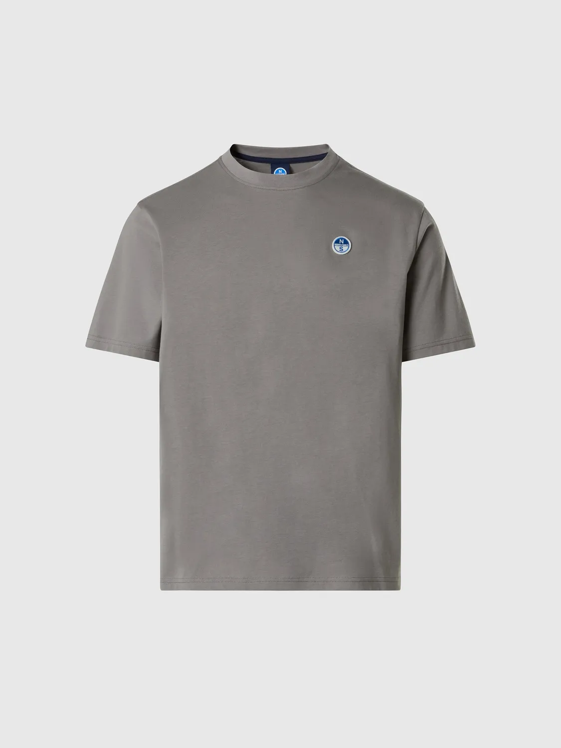 North Sails t-shirt patch logo gris homme