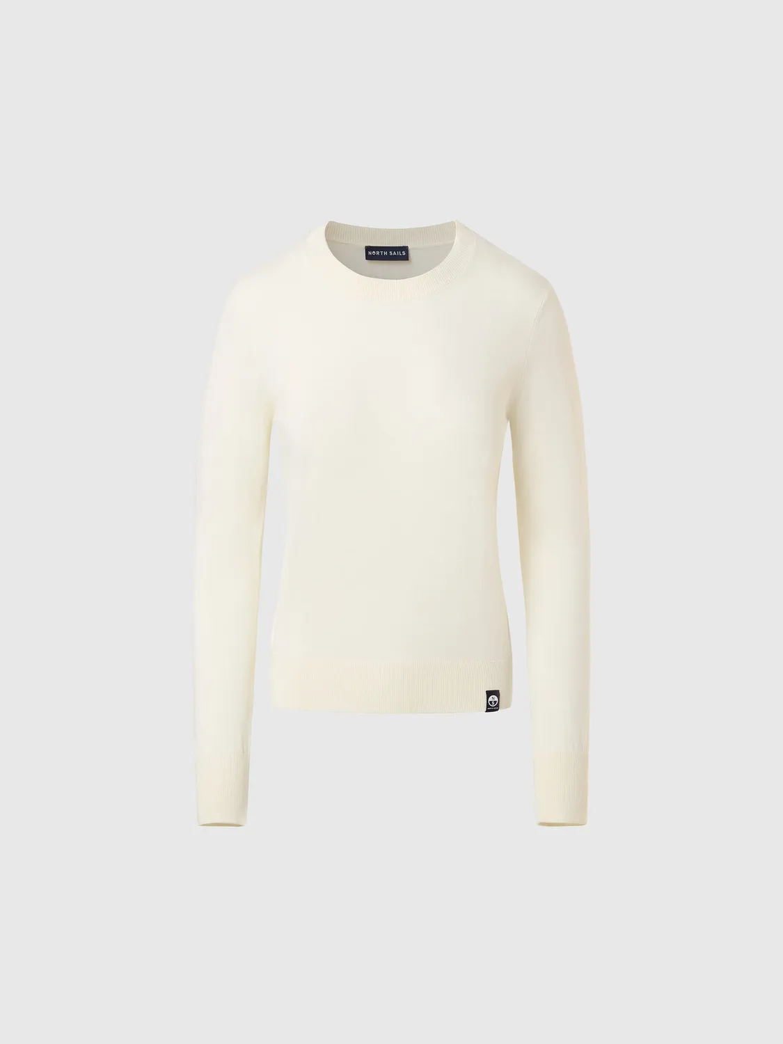North Sails pull col rond aloe femme coton bio