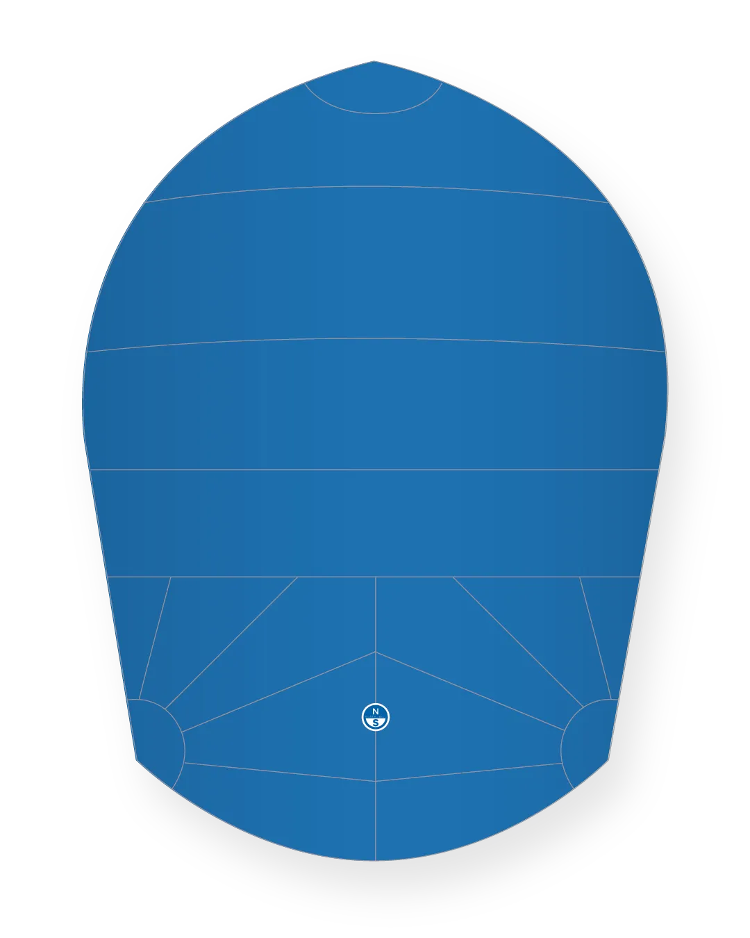 North Sails Flying Fifteen RS-1 spinnaker polyvalent
