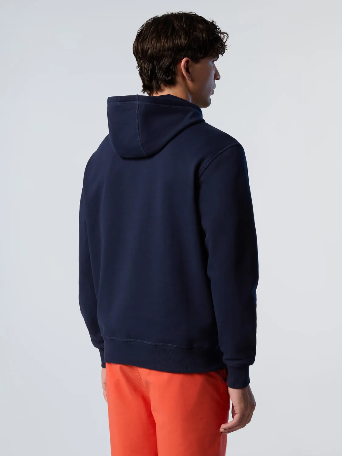 North Sails hoodie patch coton bio