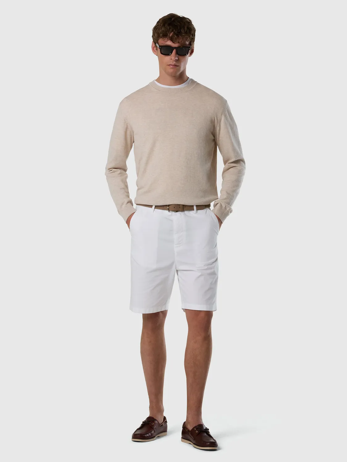 North Sails Light pull col rond coton bio