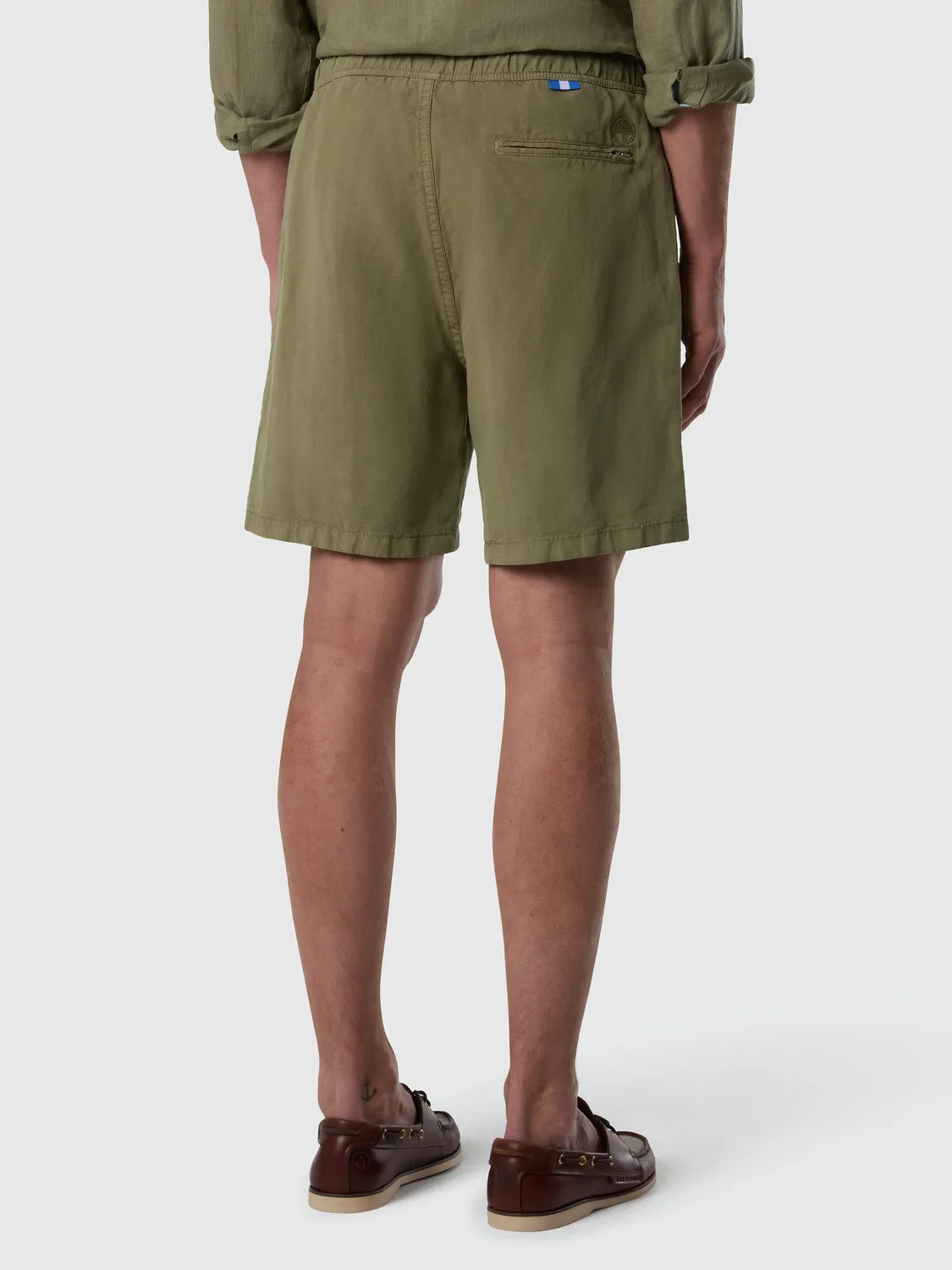 North Sails Resolute short homme beige élastique