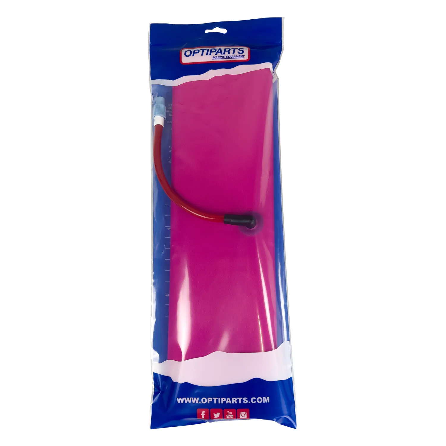 Optiparts 48L sac flottabilité Optimist rose nylon