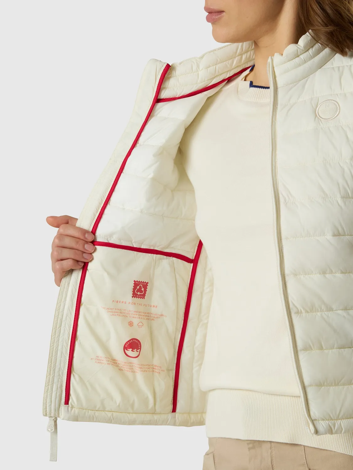 North Sails Naomi gilet léger femme marshmallow