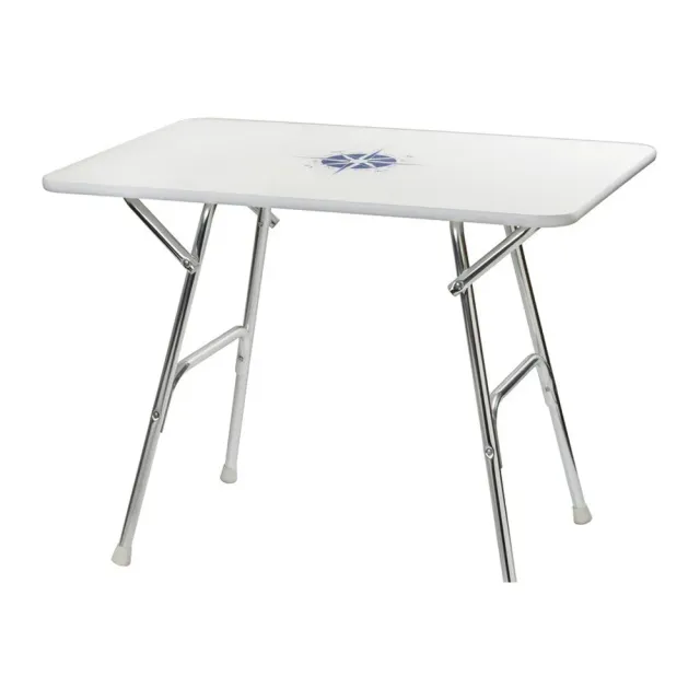Table cockpit rectangulaire 88x60 cm blanche