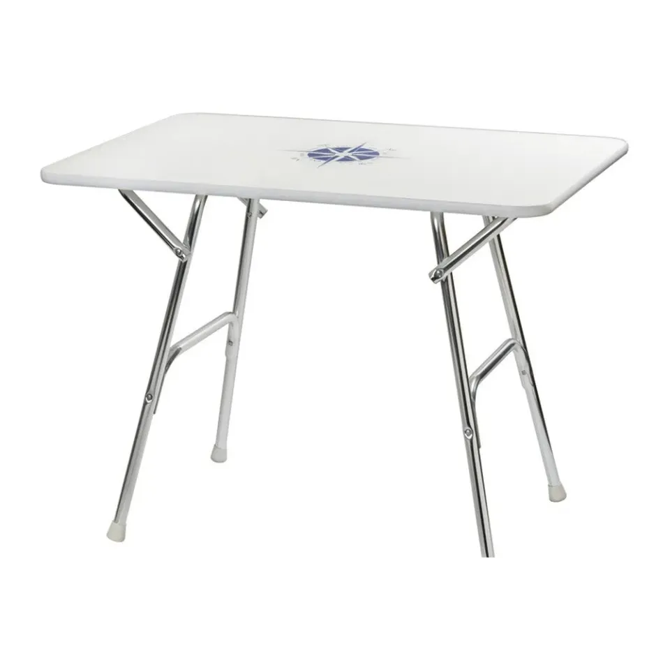 Table cockpit rectangulaire 88x60 cm blanche