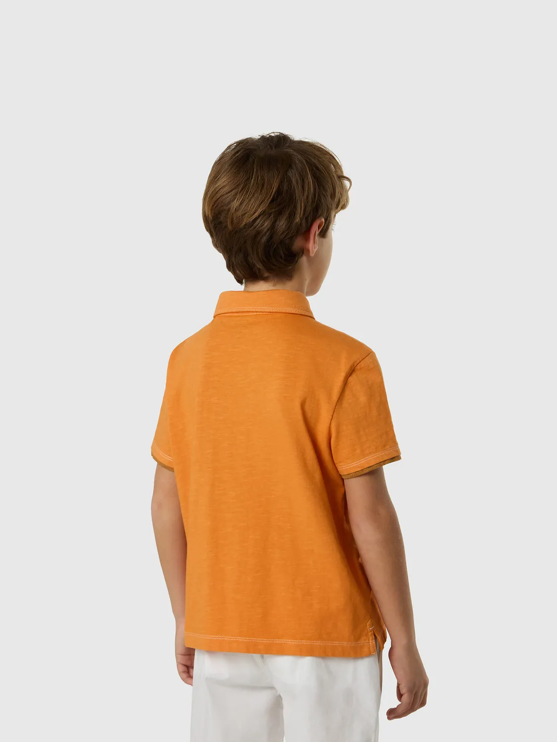 North Sails Slub polo enfant coton bio