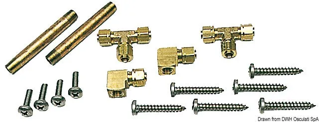 Bennett kit raccords vérins flaps 51.240.00 double vérin