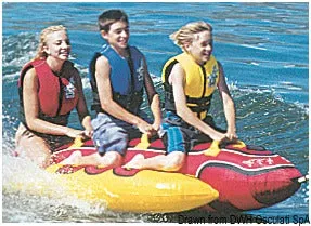 easysea Airhead bouée Hot Dog HD-3 3 places