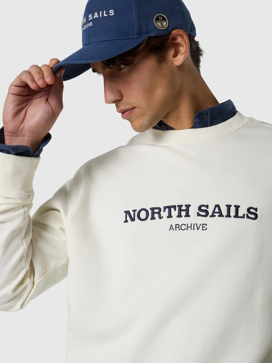 North Sails Archive sweat molleton coton bio