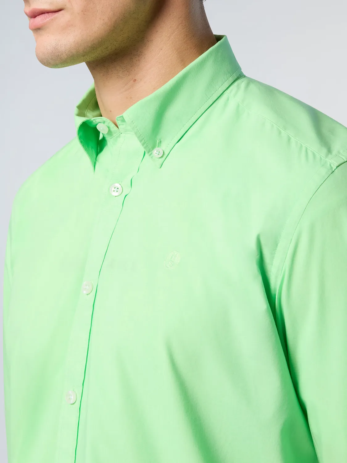 North Sails chemise popeline boutons corozo