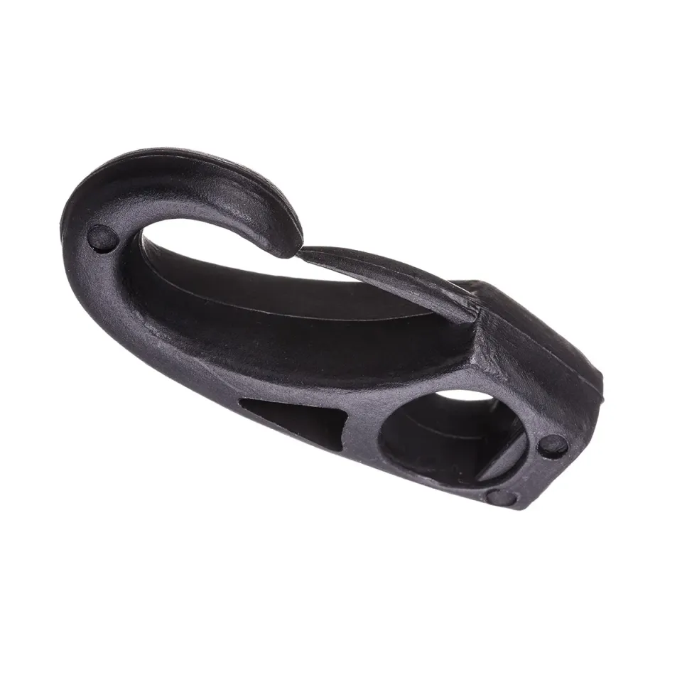 RWO R8406 crochet nylon 8mm lot de 2 noir