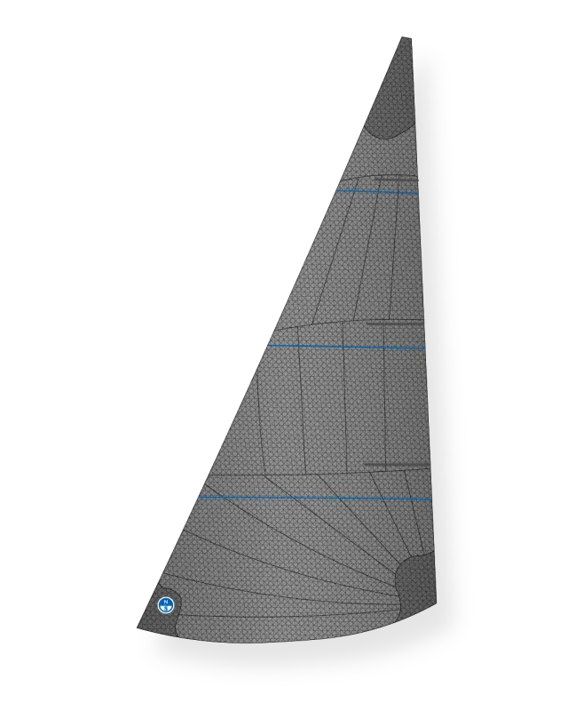 North Sails 2.4M HH-2 foc laminate gris lourd
