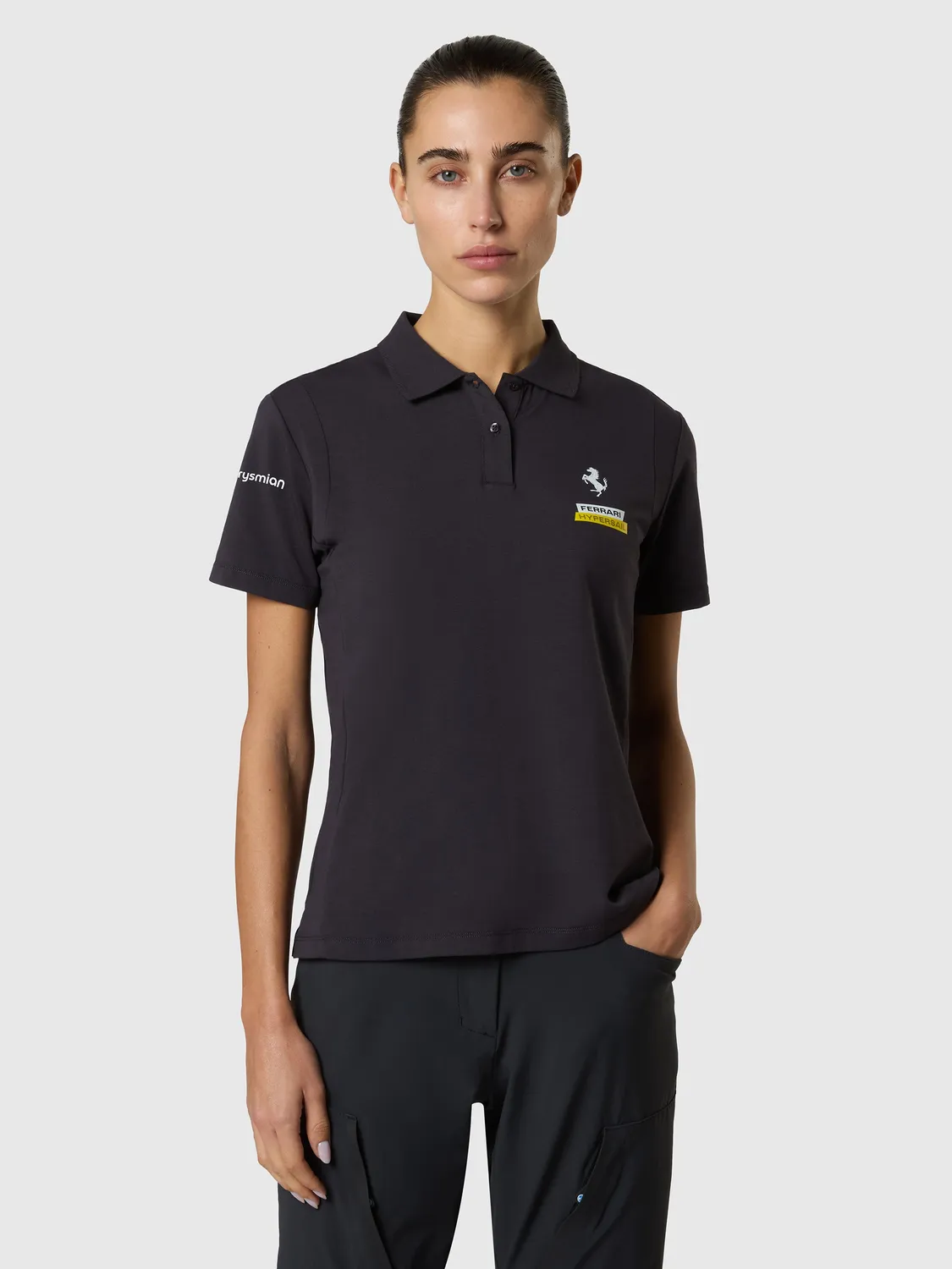 North Sails Ferrari Hypersail polo femme blanc