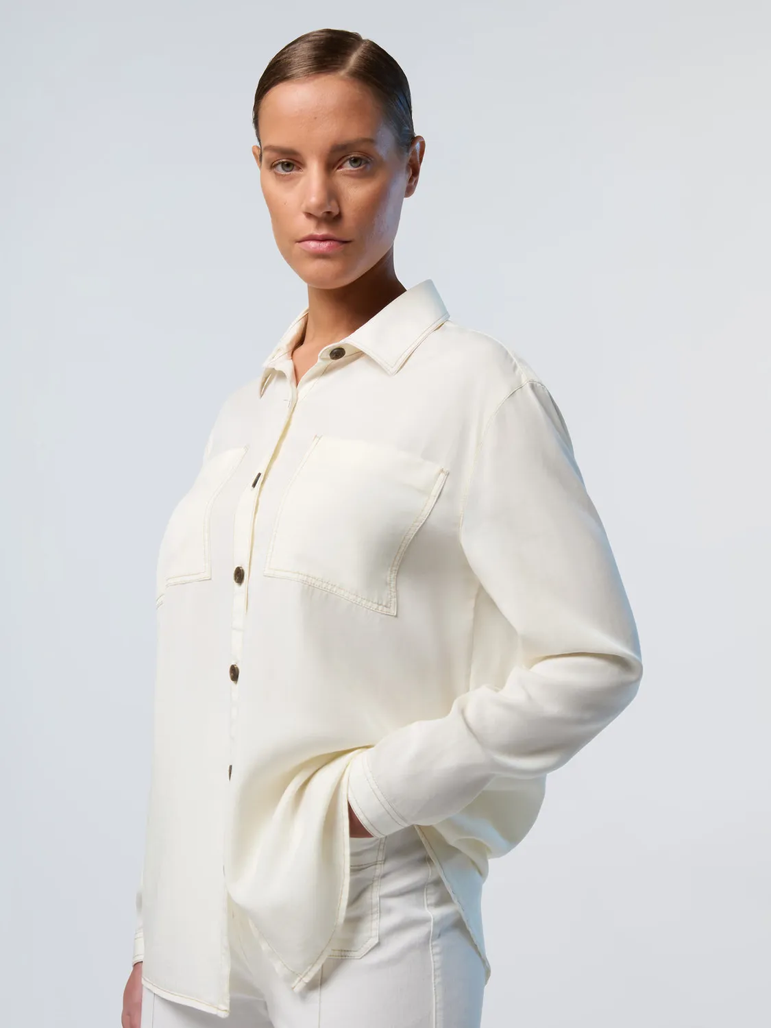 North Sails chemise poches Tencel respirante