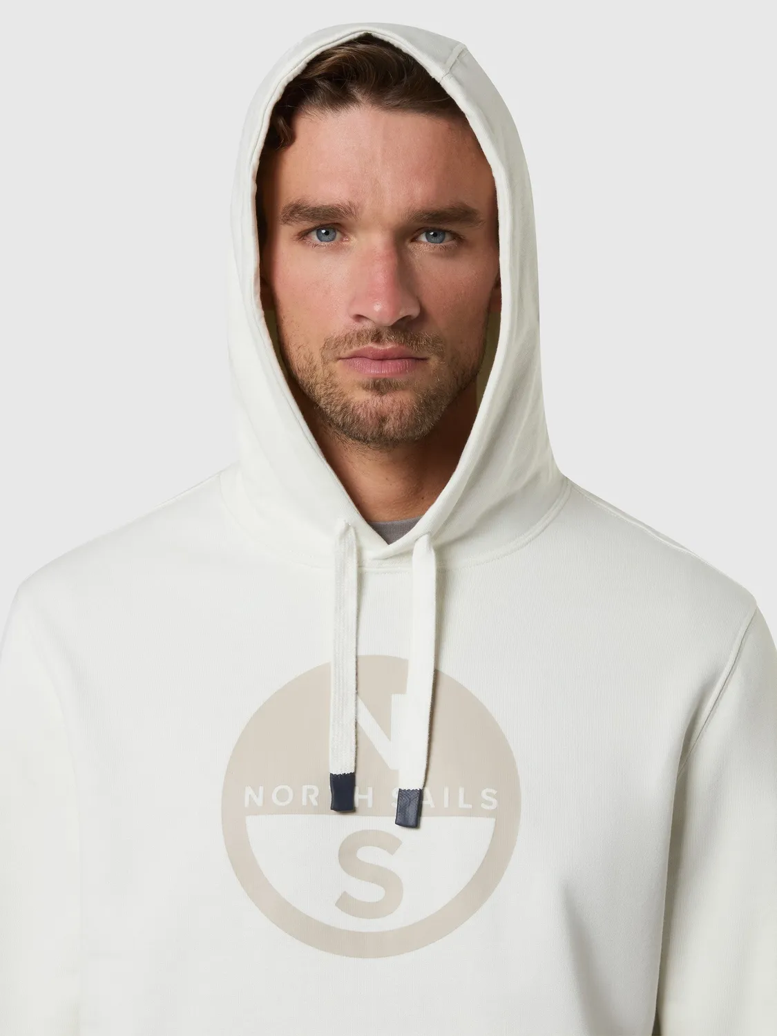 North Sails hoodie maxi logo homme molleton