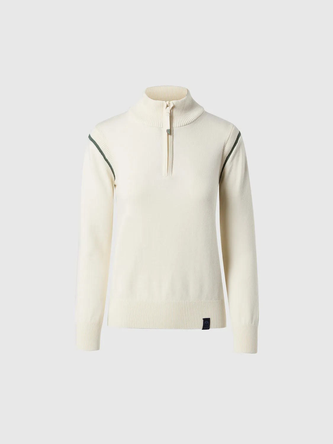 North Sails pull col montant viscose zip Milano
