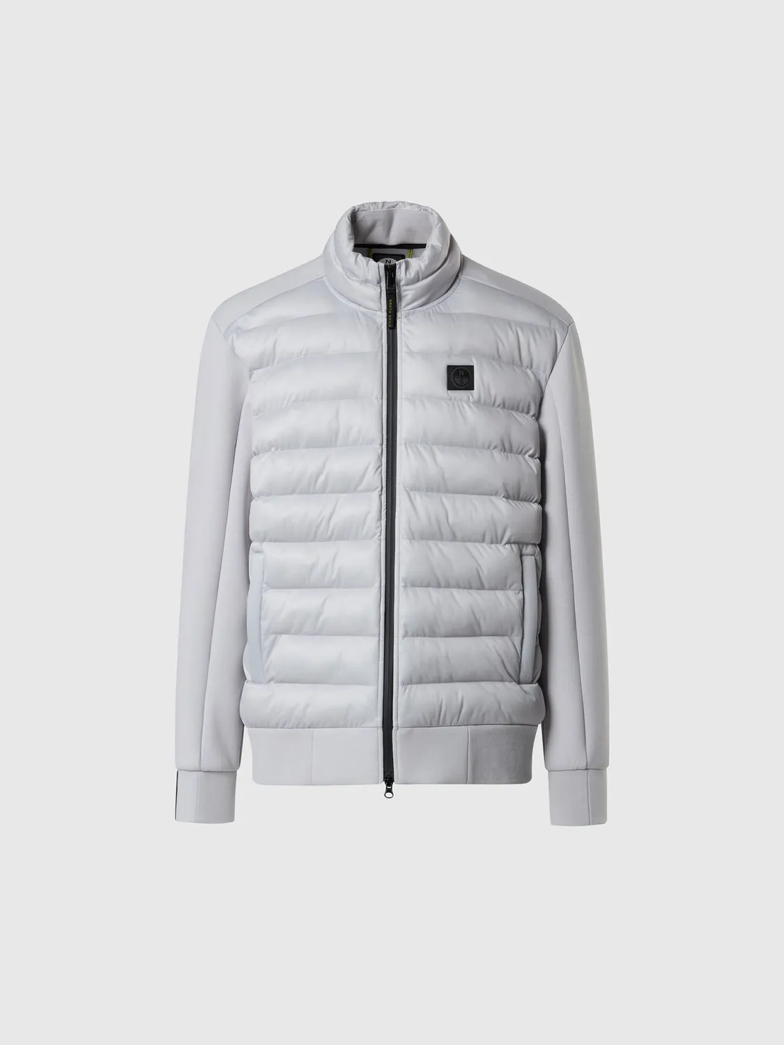 North Sails sweat Hybrid zippé matelassé scuba recyclé