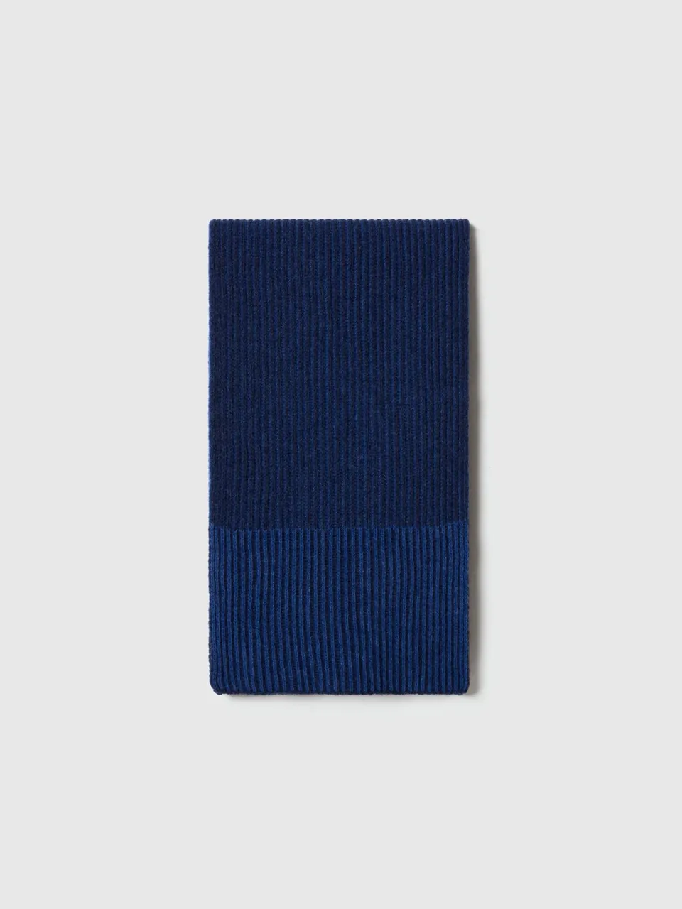 North Sails Ribbed vanisé écharpe bleue côtelée