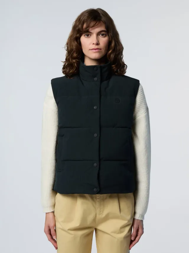 North Sails Fuego gilet femme noir léger