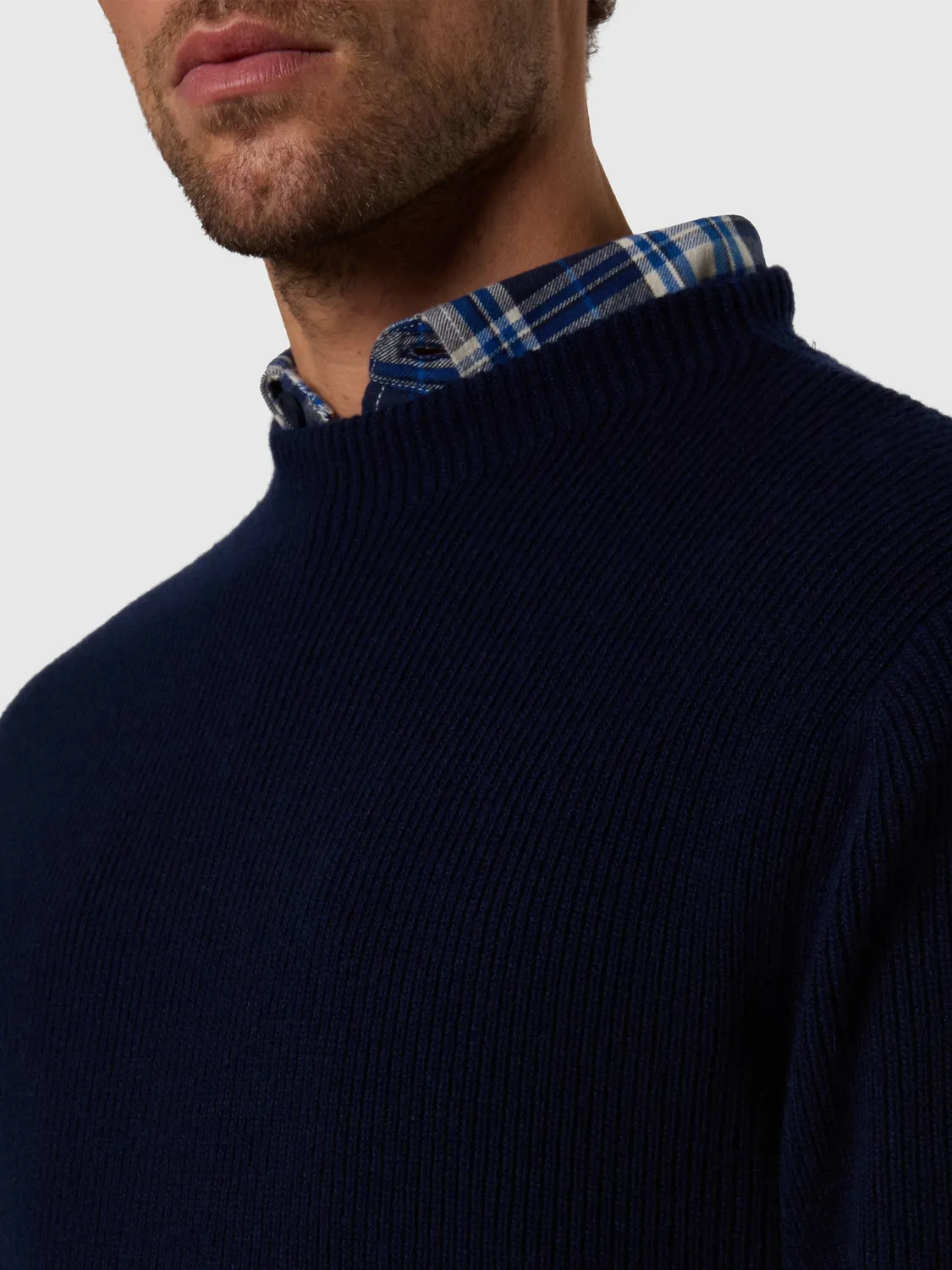 North Sails Archive pull col montant homme noir
