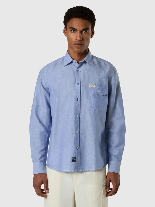 North Sails Archive chemise coton manches retroussées