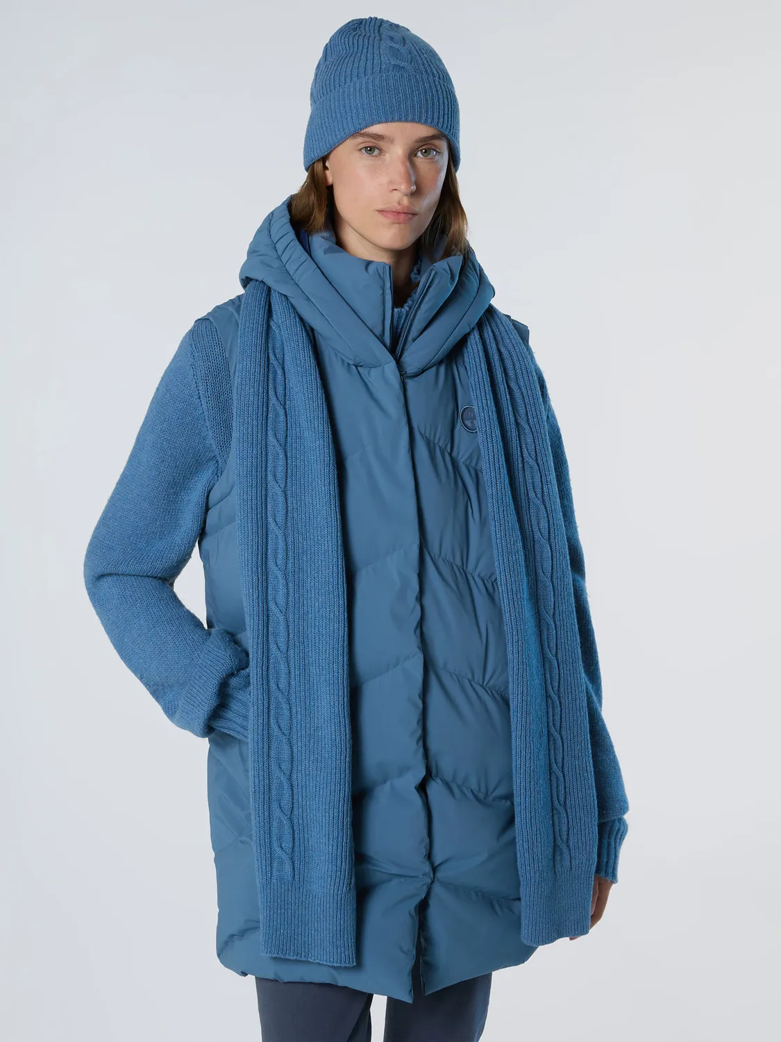 North Sails Breaker gilet long matelassé recyclé