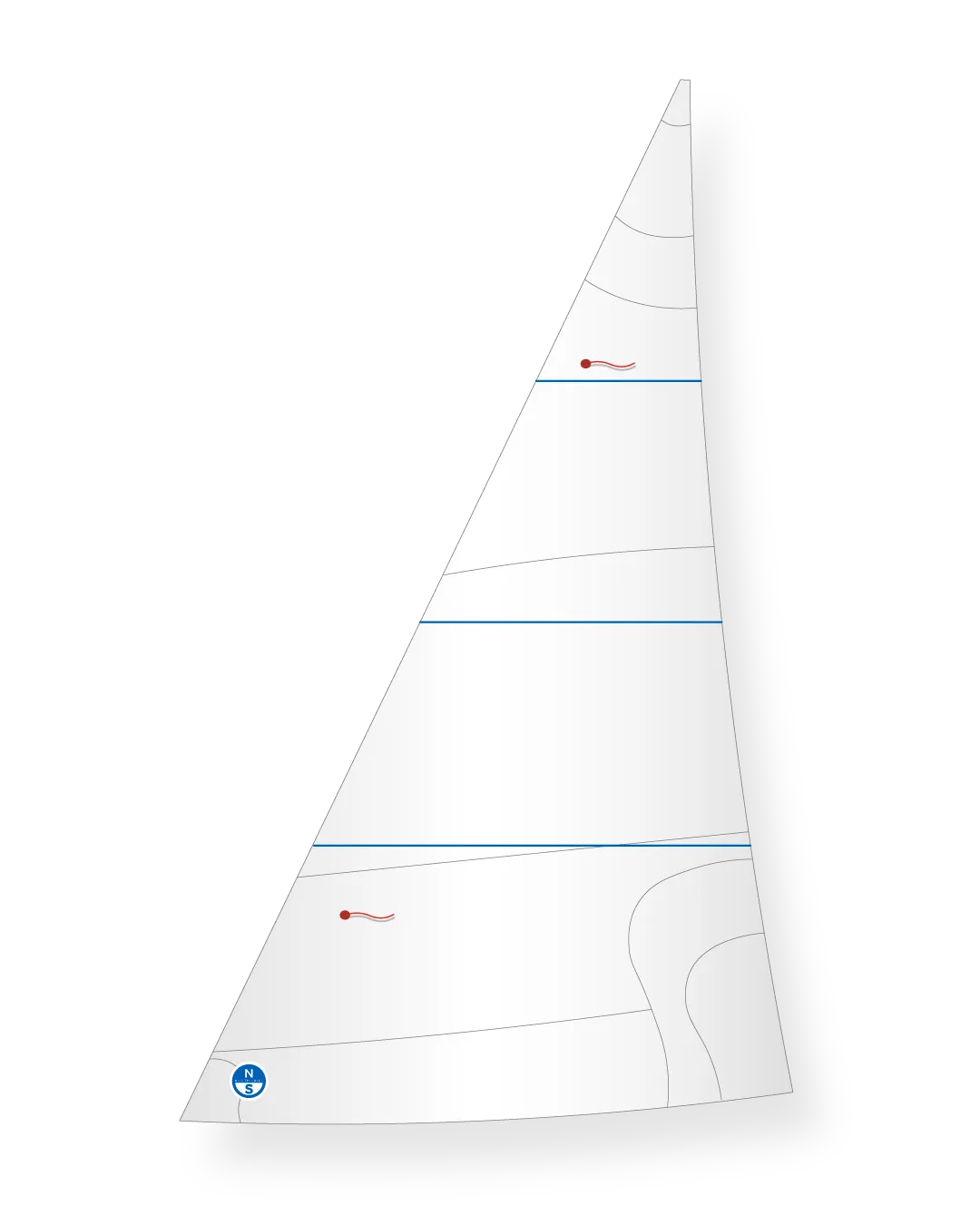 North Sails Rhodes 19 Sport foc Dacron lourd