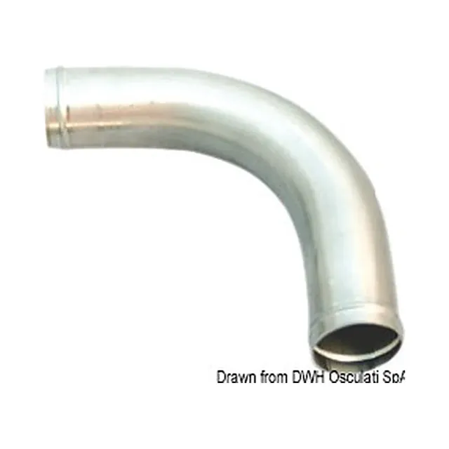 easysea coude 90° raccord évacuation WC inox