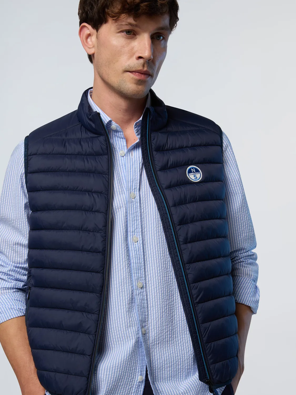 North Sails Zephyr gilet ultraléger bleu marine