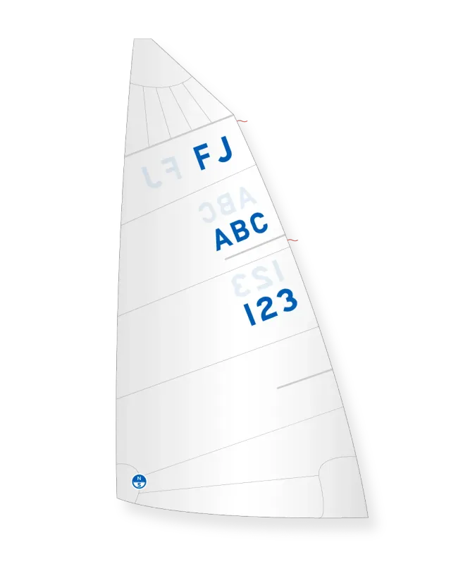 North Sails International FJ grand-voile radial polyvalente