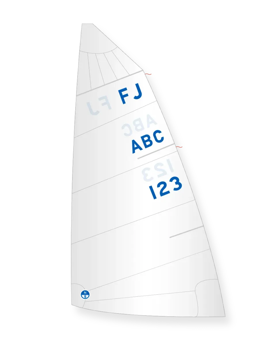 North Sails International FJ grand-voile radial polyvalente