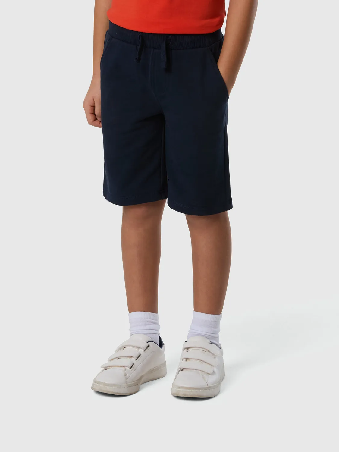 North Sails short sweat enfant coton bio patch logo