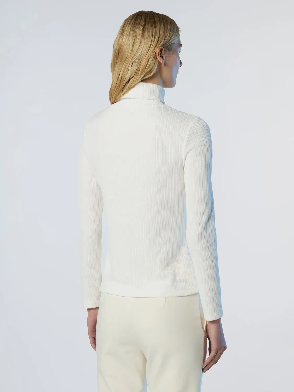 North Sails pull col roulé jersey côtelé viscose