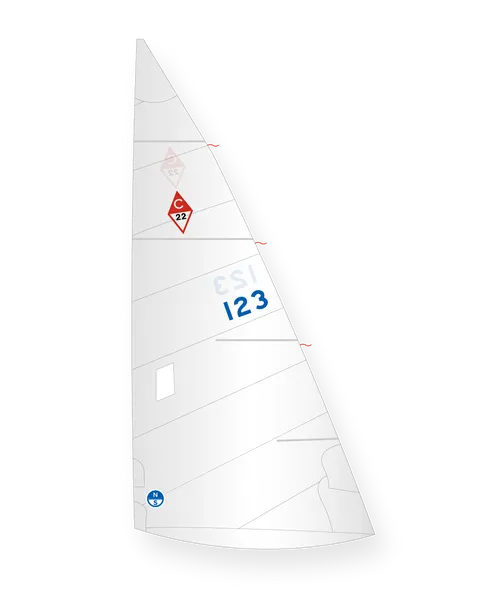 North Sails Catalina 22 Regatta grand-voile Dacron race