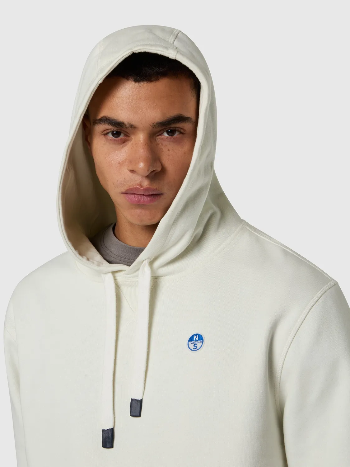 North Sails hoodie sweat capuche logo patch