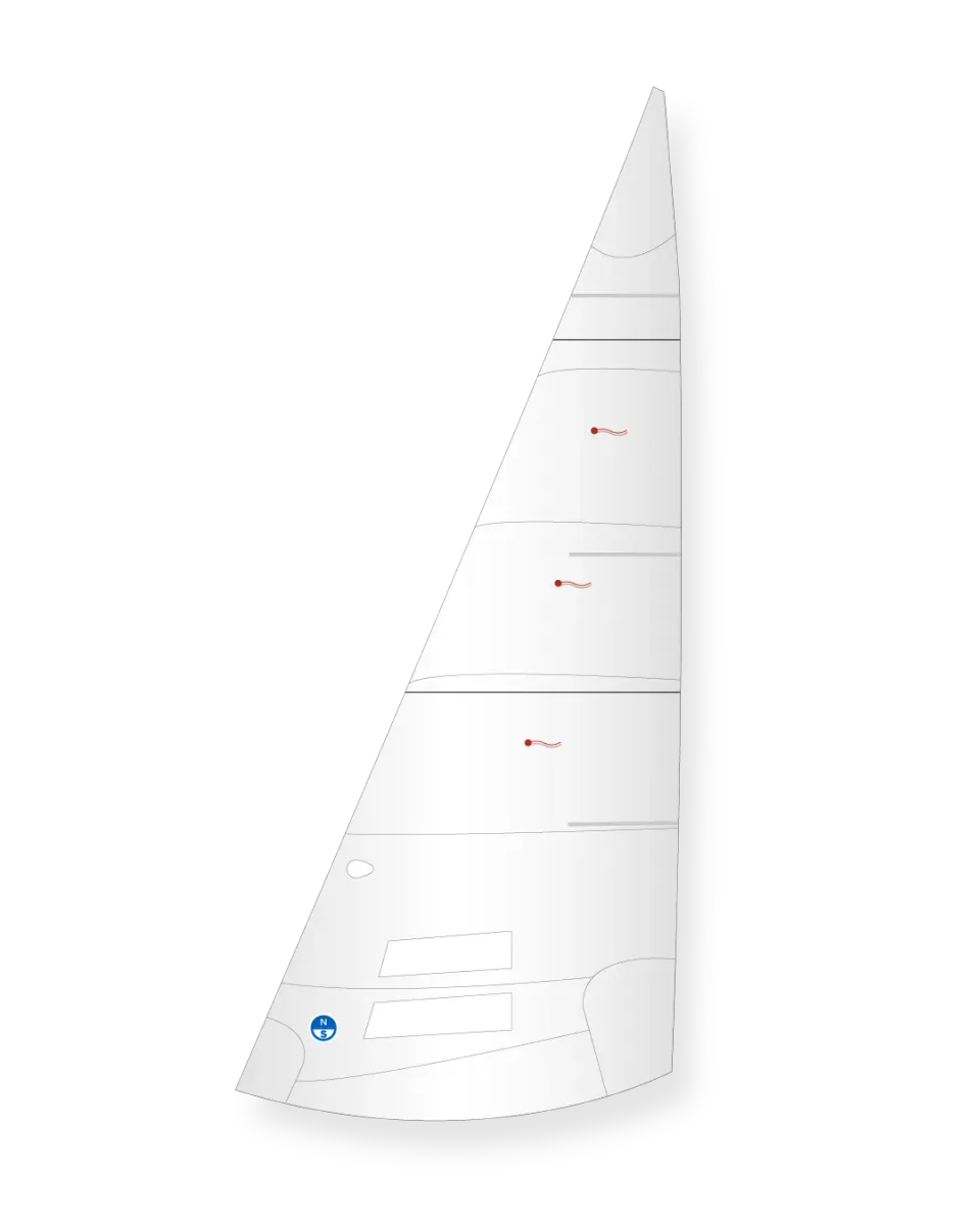 North Sails Bluenose J-23 foc puissance