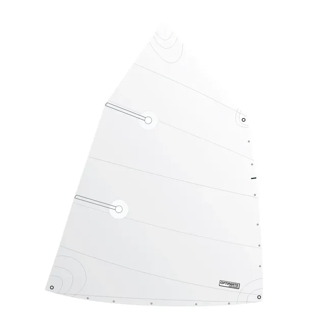 Optiparts EX1060 voile école Optimist Dacron 3,8 oz